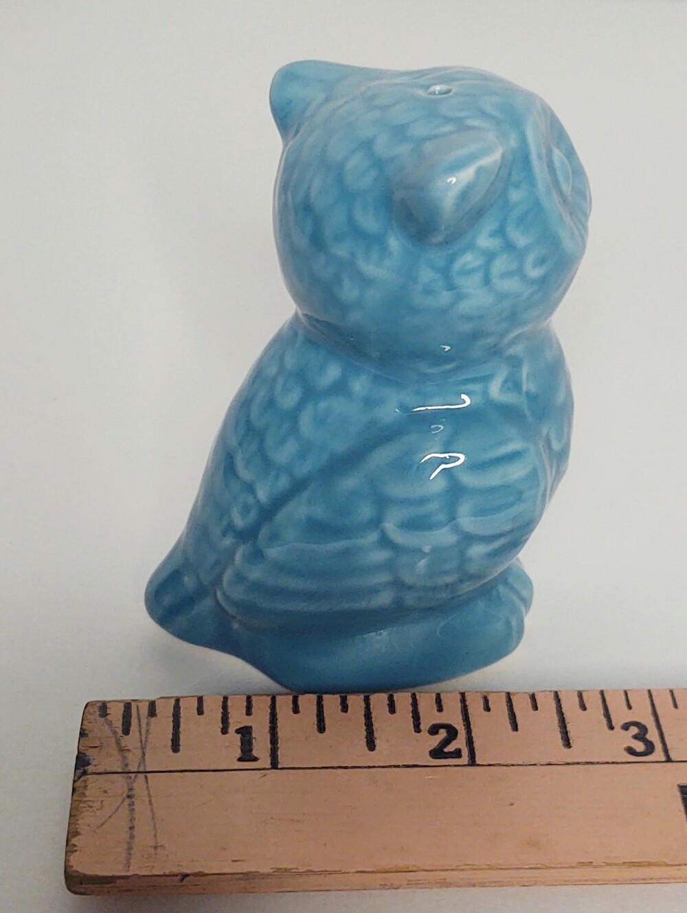 Ceramic Blue Owl Salt & Pepper Shaker Set - Picture 8 of 9